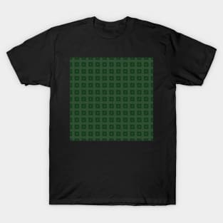 Luxurious Spring Shades Moss Green Stylish Patterns T-Shirt